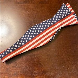 American Flag Bow Tie